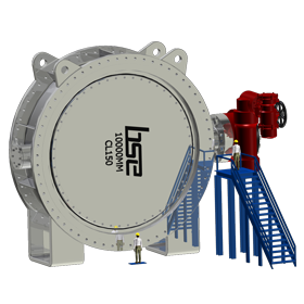 Dual Seal High Pressure Butterfly Valve